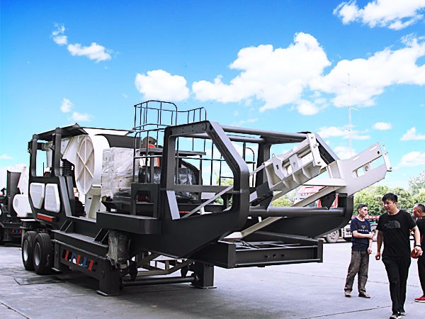 紅星汽車車載一體式移動碎石機盛行市場，機器美價格更美