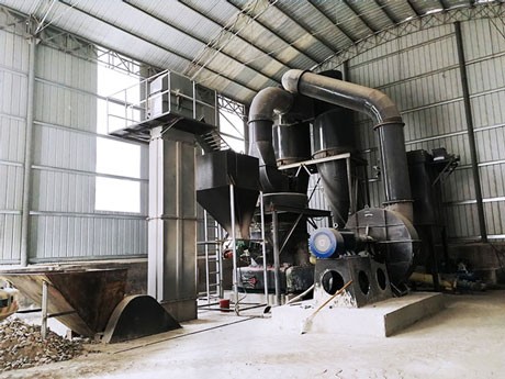 菲律賓HGM100-時產(chǎn)5噸石灰石磨粉線案例