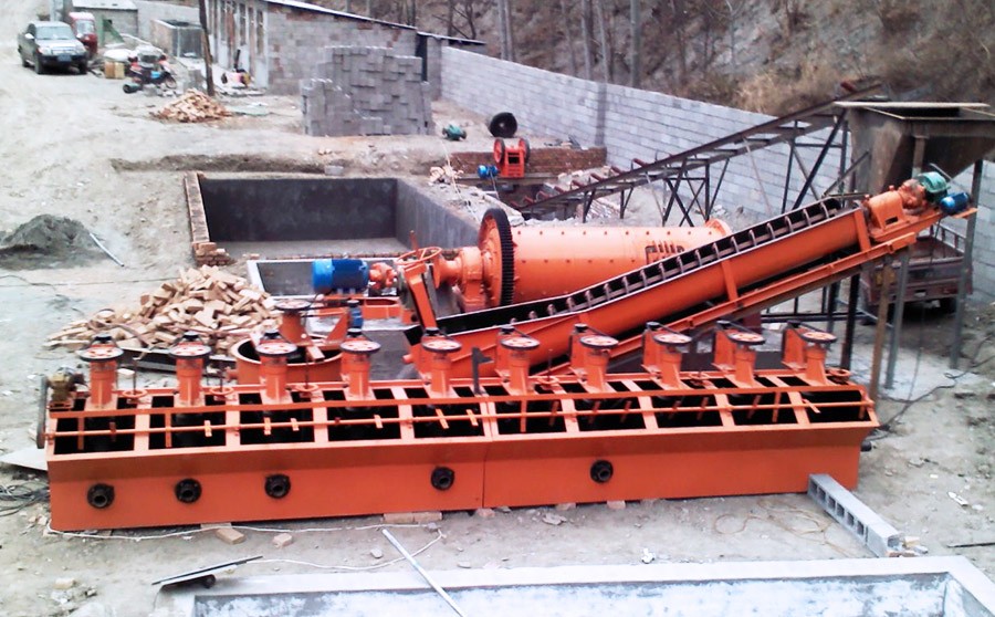 內(nèi)蒙古赤峰螢石選礦生產(chǎn)線