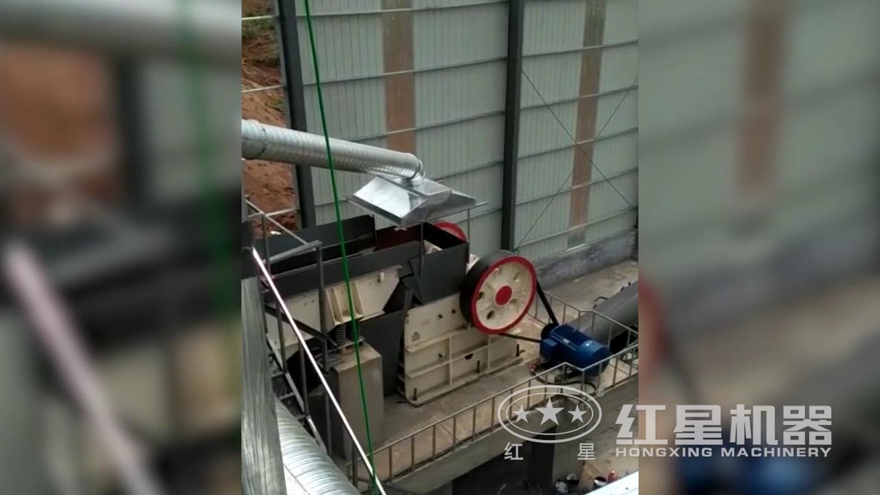 山東100-150T/H石子機破碎生產(chǎn)線現(xiàn)場視頻