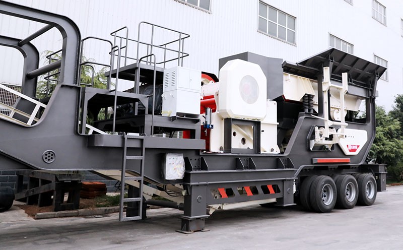 移動石子破碎機