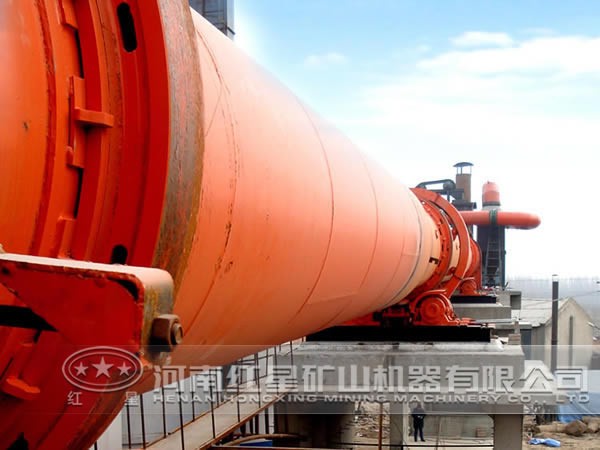 碳素回轉(zhuǎn)窯生產(chǎn)現(xiàn)場