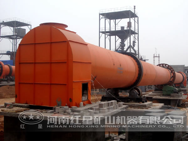污泥回轉(zhuǎn)窯現(xiàn)場