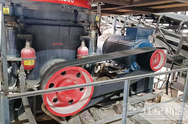 HP400圓錐破碎機配置電機