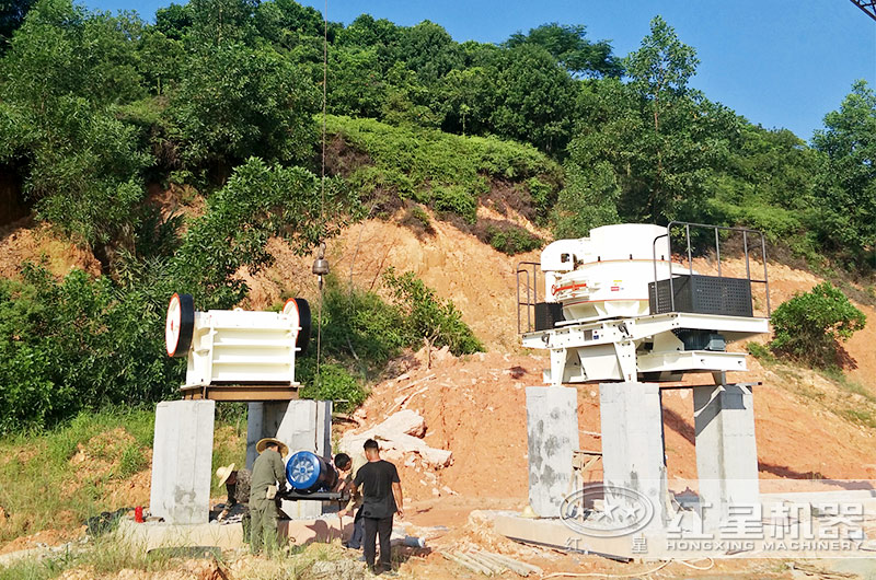 紅星石子破碎機(jī)安裝