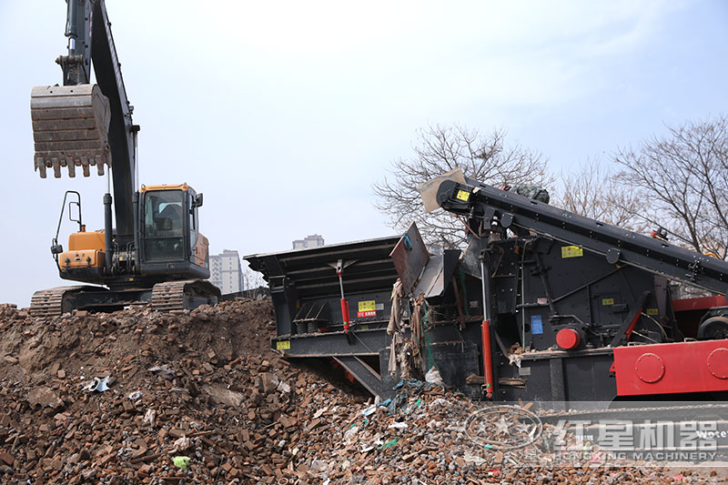 小型粉碎建筑垃圾的機(jī)器，每小時(shí)100噸價(jià)格是多少，有視頻嗎