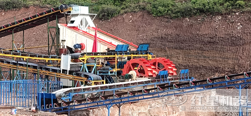 日產(chǎn)2000噸洗砂生產(chǎn)線配置類型多樣