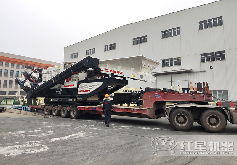 紅星機(jī)器玄武巖碎石機(jī)價格工廠直銷，裝車發(fā)貨