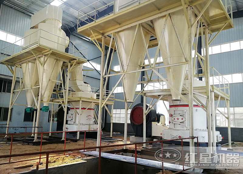 超細磨粉機2臺設備組合生產(chǎn)