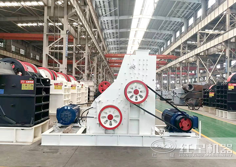 煤矸石雙級(jí)粉碎機(jī)，外觀設(shè)計(jì)精美大氣