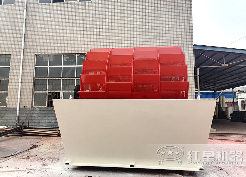 水洗砂機(jī)器圖片及價格，一整套生產(chǎn)線設(shè)備有哪些（附洗沙視頻）