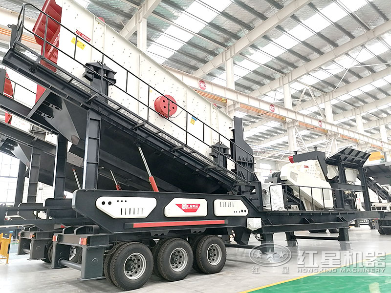 每小時(shí)60噸的錘式移動(dòng)破碎站報(bào)價(jià)_實(shí)拍（附生產(chǎn)視頻）