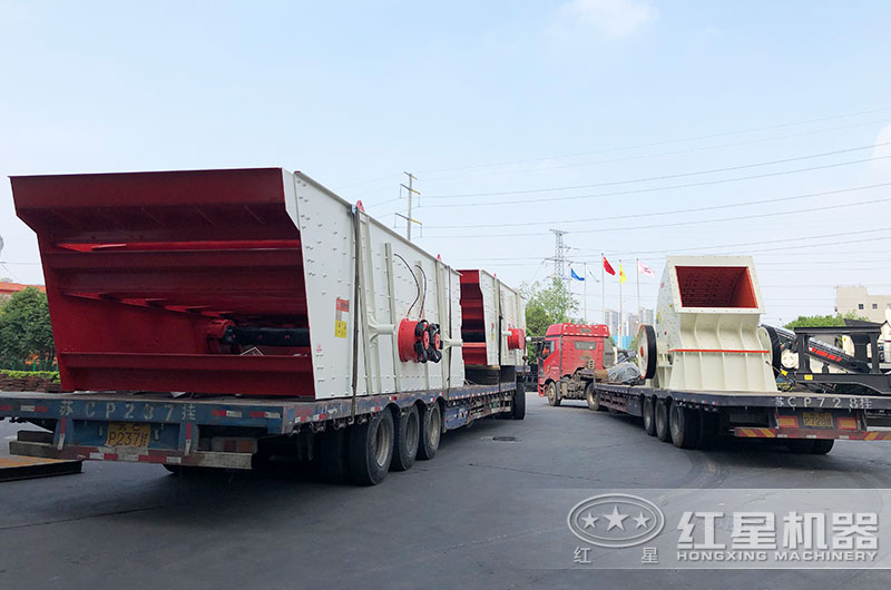 設備裝車發(fā)貨中