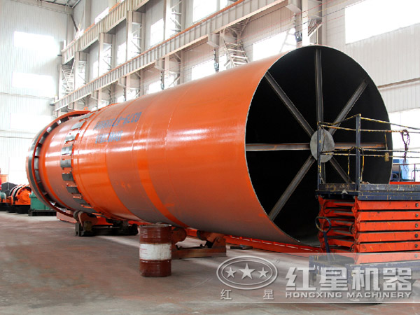 型砂烘干機(jī)車間