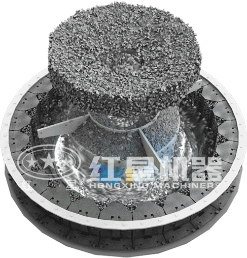 安山巖制砂機(jī)工作原理圖