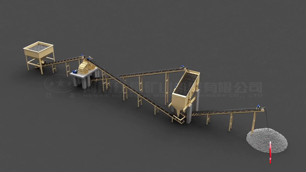 細(xì)碎機制砂流程圖