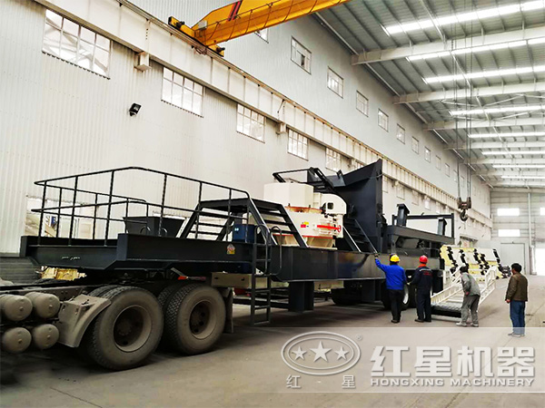 車載移動制砂機(jī)配置