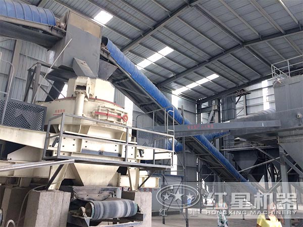 制砂機現(xiàn)場圖