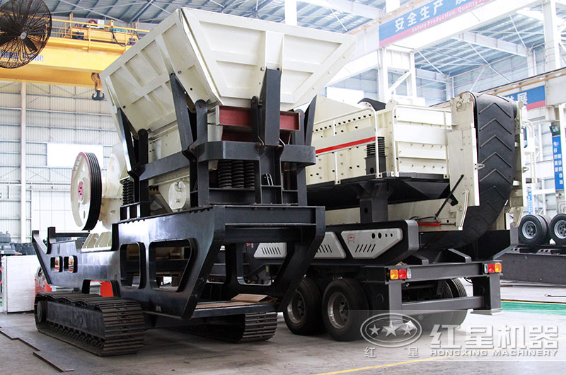 履帶式移動(dòng)破碎站