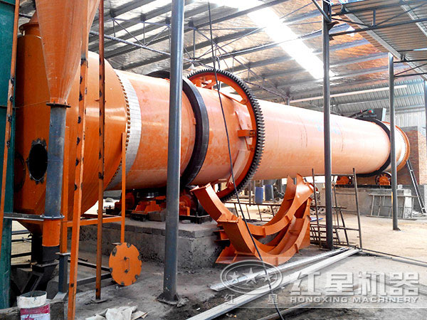 烘干機現(xiàn)場