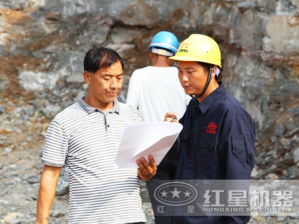 廠家派安裝人員現(xiàn)場指導