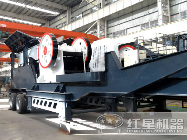 青石移動式破碎機(jī)配置