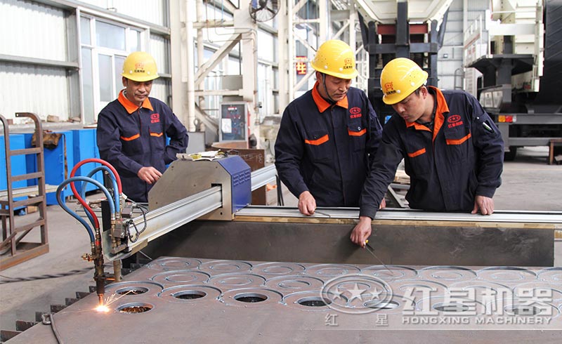 移動破碎機(jī)車間