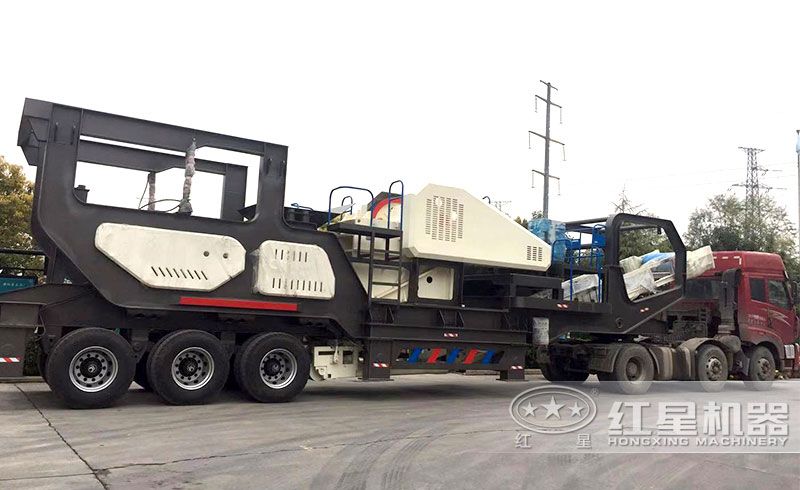 輪胎式移動(dòng)煤炭破碎機(jī)