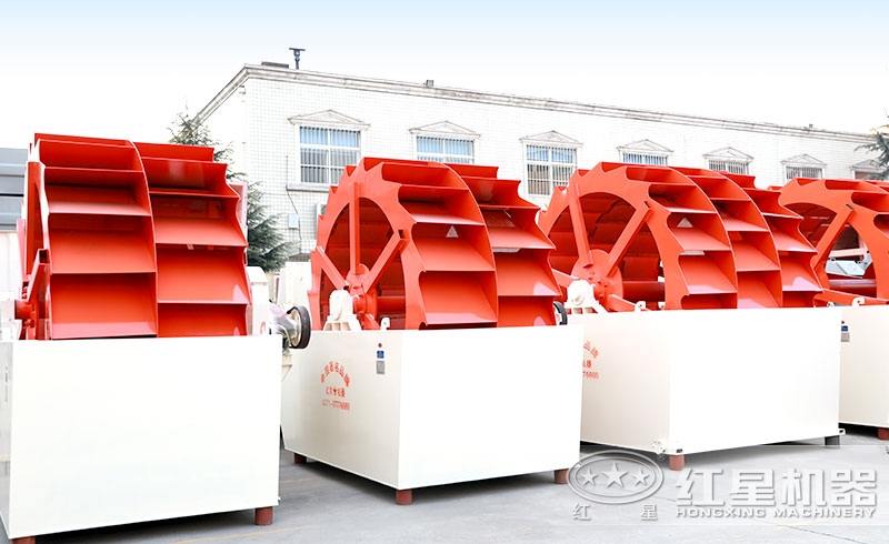 風(fēng)火輪洗砂機(jī)實拍