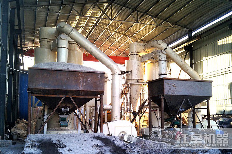 方解石磨粉機現(xiàn)場實拍