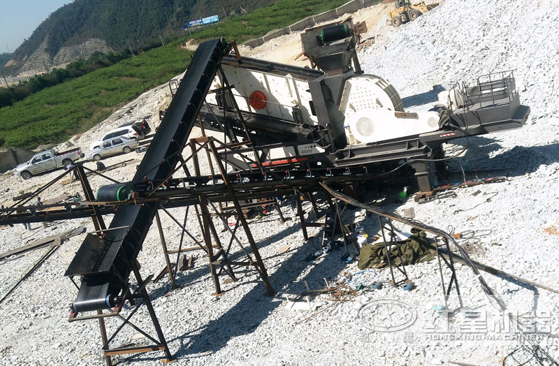 移動重型錘式破碎機