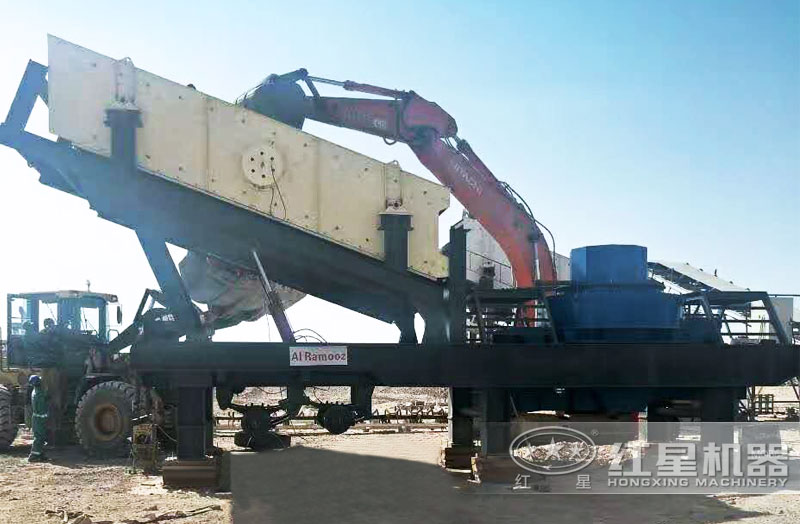 移動專用制砂機器