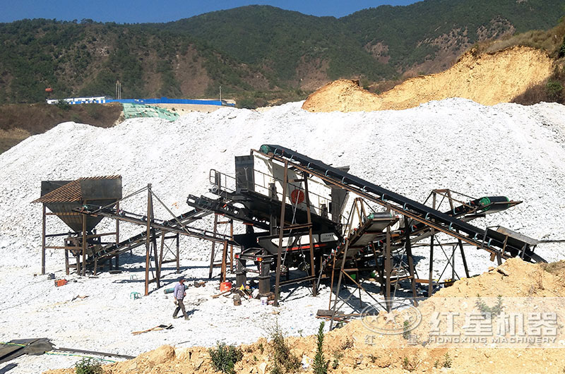 移動式的錘式制砂機