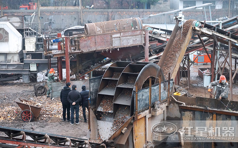 湖南建筑垃圾移動(dòng)石料加工廠一