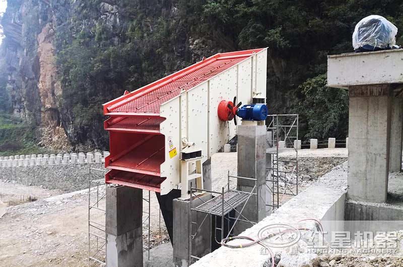 振動篩現(xiàn)場圖