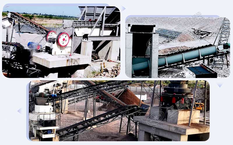 烏茲別克斯坦小型人造沙廠(chǎng)