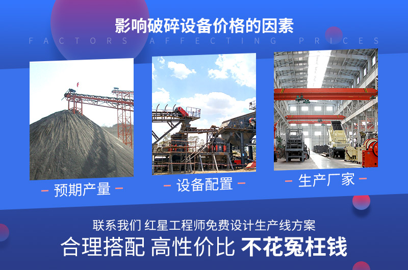影響破碎設(shè)備價格的因素