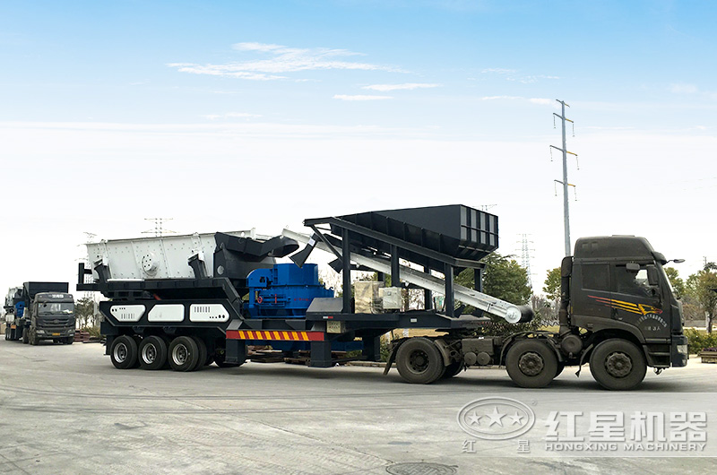 移動(dòng)碎沙機(jī)發(fā)貨圖