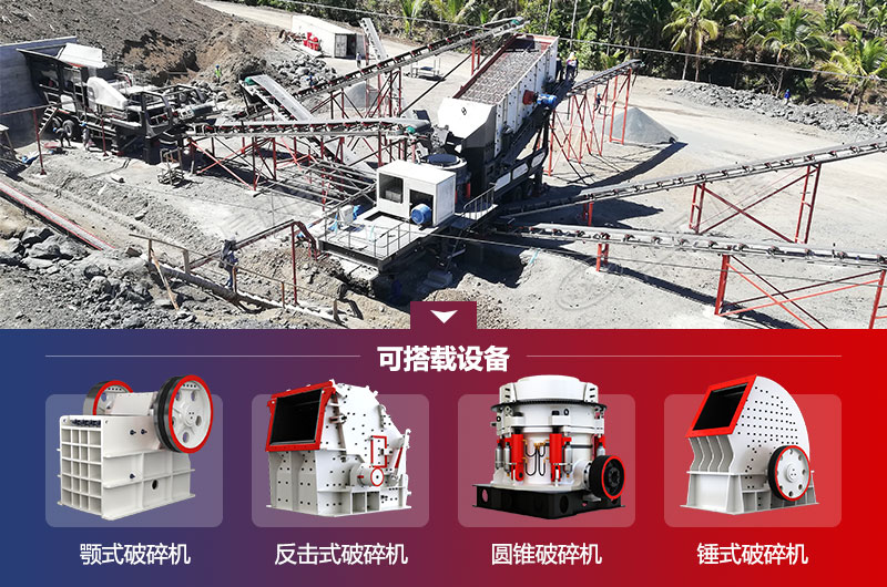 移動(dòng)破篩一體機(jī)常見搭配主機(jī)