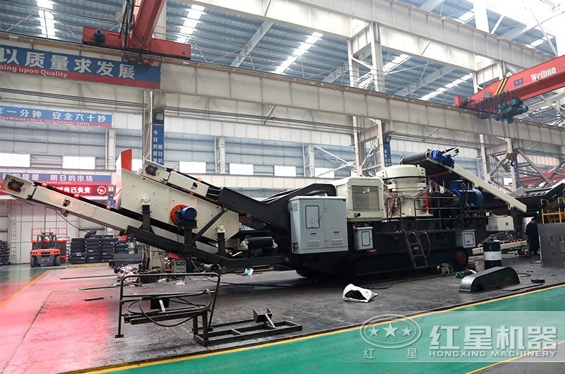 為用戶配置的履帶式移動破碎站