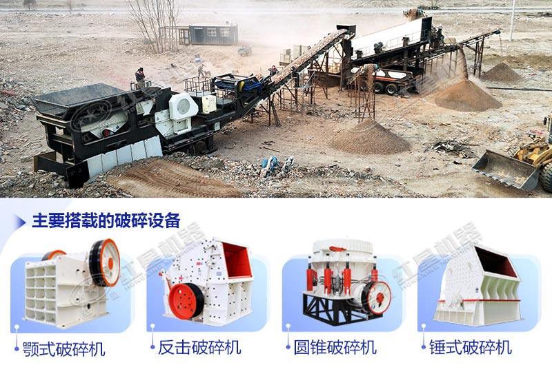 一體式小型破碎機成套設(shè)備可按需求配備