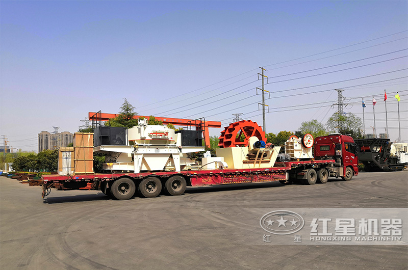 成套石料破碎生產(chǎn)線設(shè)備發(fā)貨