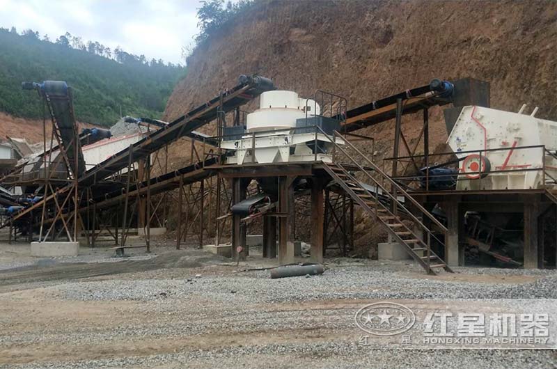 上海反擊破碎石場現(xiàn)場實拍