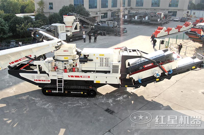再創(chuàng)佳績(jī)！紅星機(jī)器移動(dòng)破碎站昂首“犇”向新征程！