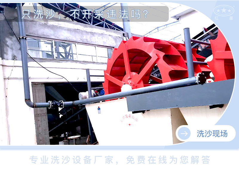 只洗沙不開采也違法嗎？洗沙場需要什么手續(xù)？