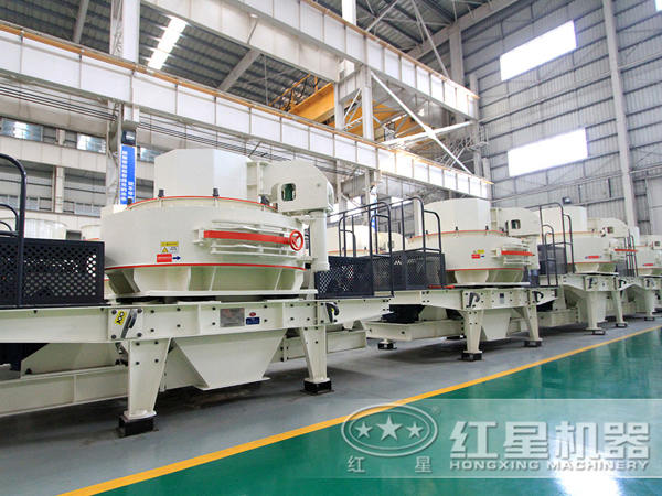 HVI沖擊式制砂、整形機(jī)廠區(qū)實拍圖