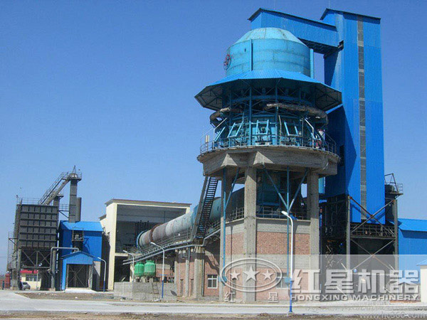 紅星水泥回轉(zhuǎn)窯現(xiàn)場(chǎng)